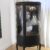 Vitrine noire – Louis XVI avec motif intérieur