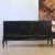 Sideboard schwarz samtmatt mit Gold – Art déco, 1935