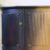 Sideboard schwarz-weiß-gold – gustavianisch, 1940er