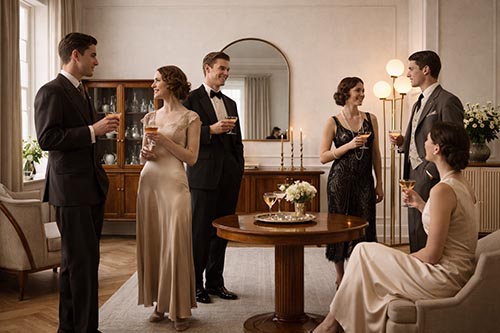 Cocktailparty på 1920-talet