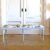 Banquette grise – gustavienne, tissu Josef Frank